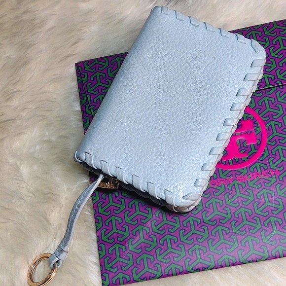 Tory Burch Marion whipstitch keychain coin wallet - Picture 4 of 13